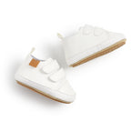 Baby Boy Girl PU Leather Shoes Magic Tape Anti-slip Sneakers - Little Kooma