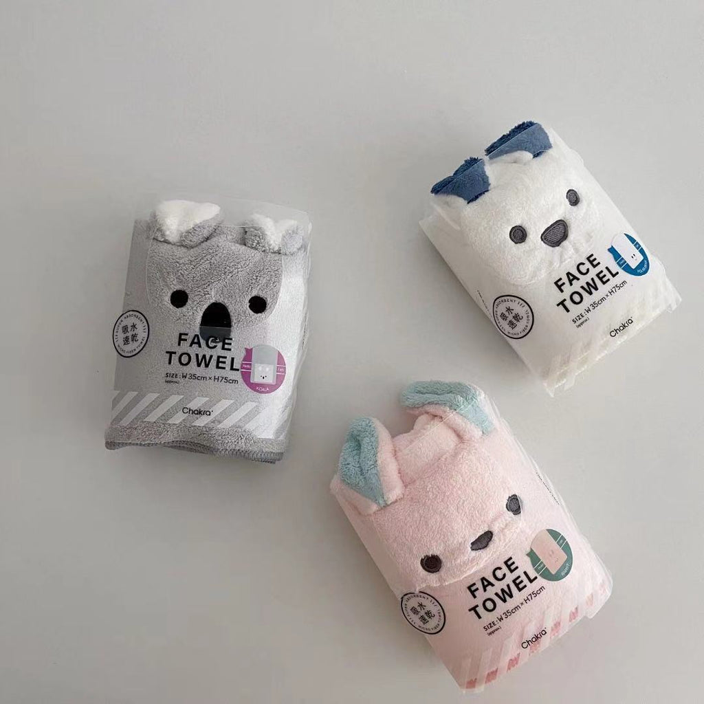 Baby Kids Micro Fiber Super Absorbent Face Towels Bath Towels - Little Kooma