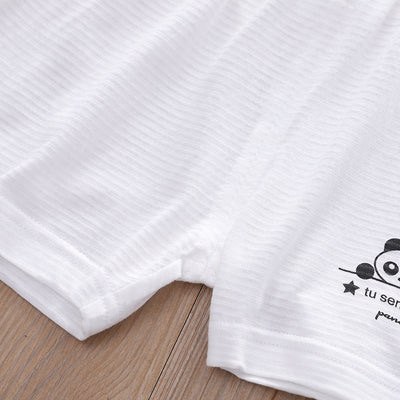Baby Kid Boys Cotton Shorts Panda 3 Pack - Little Kooma
