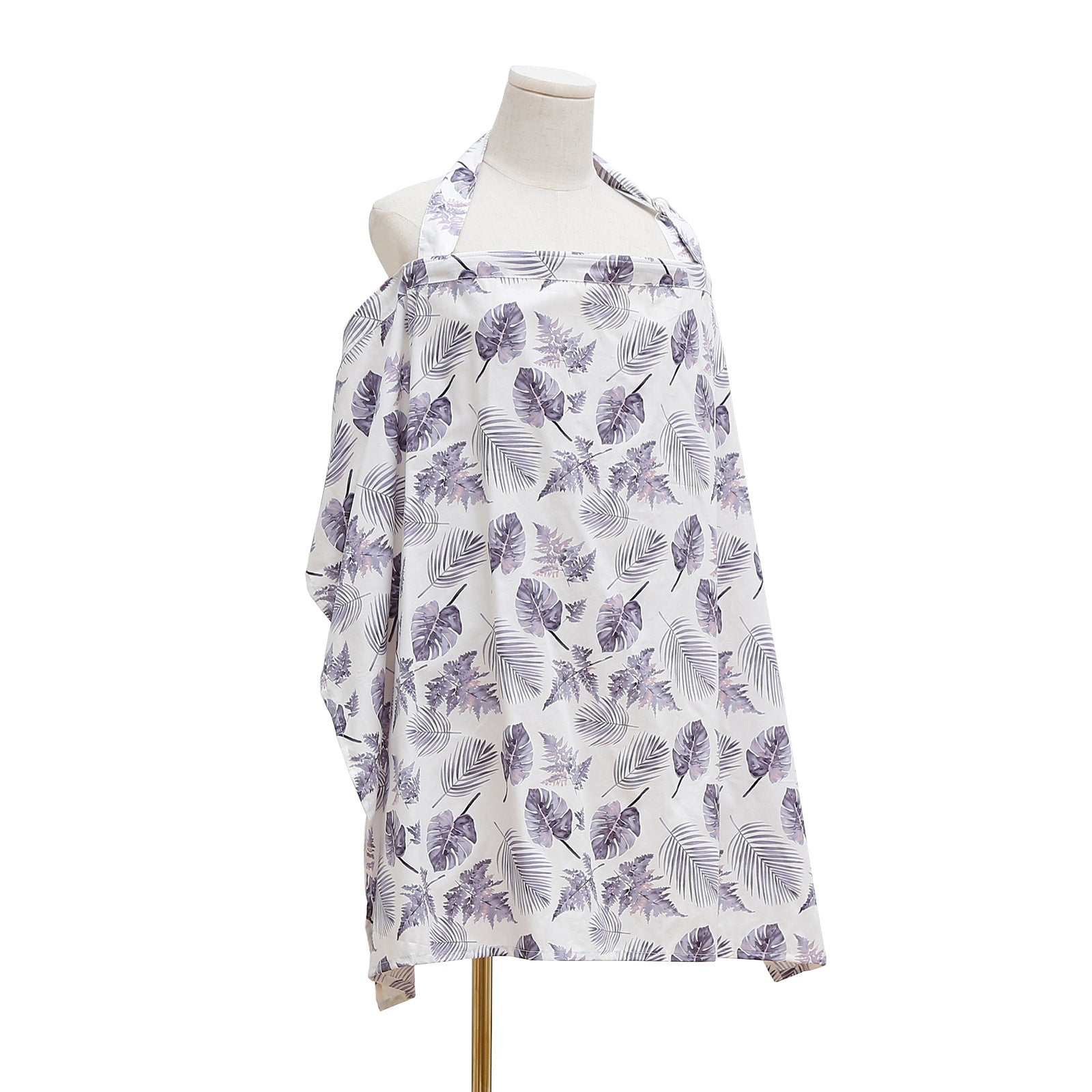 Breathable Cotton Baby Feeding Nursing Cover Mummy Breastfeeding Cover Poncho Shawl Stroller Blanket - Little Kooma