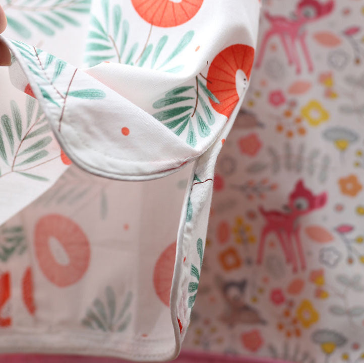 Baby Kids Girls Pink w Strawberries n Flowers Cheongsam Dress Racial Harmony Day CNY Chinese New Year Outfit - Little Kooma