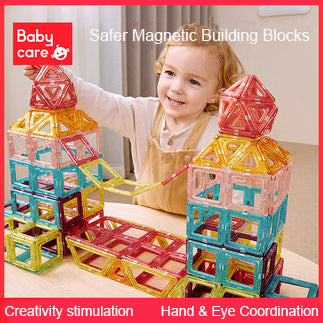 Babycare Baby & Kids Magnetic Building Blocks Set Early Educational Toy - Little Kooma