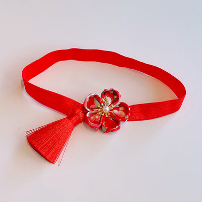 Chinese New Year CNY Baby Girl's Headband Headwrap Hair Accessories - Little Kooma