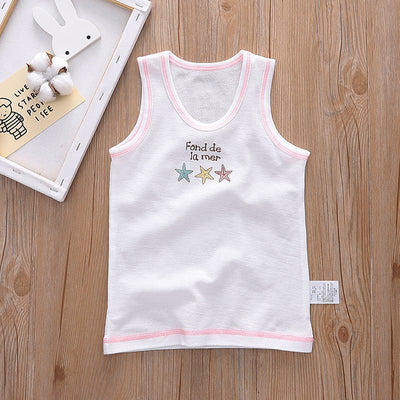 Baby Kid Girls Net Cotton Vest Shell 3 Pack - Little Kooma