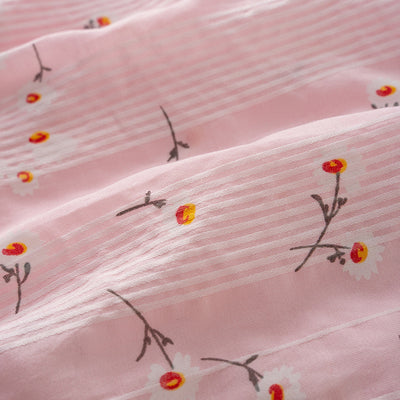 Baby Girl Little Flowers Cheongsam Romper n Headwrap 2pc Set - Little Kooma
