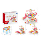 Huanger Baby Push Walker 4 in 1 Activity Center | Balance Bike | Scooter - Little Kooma