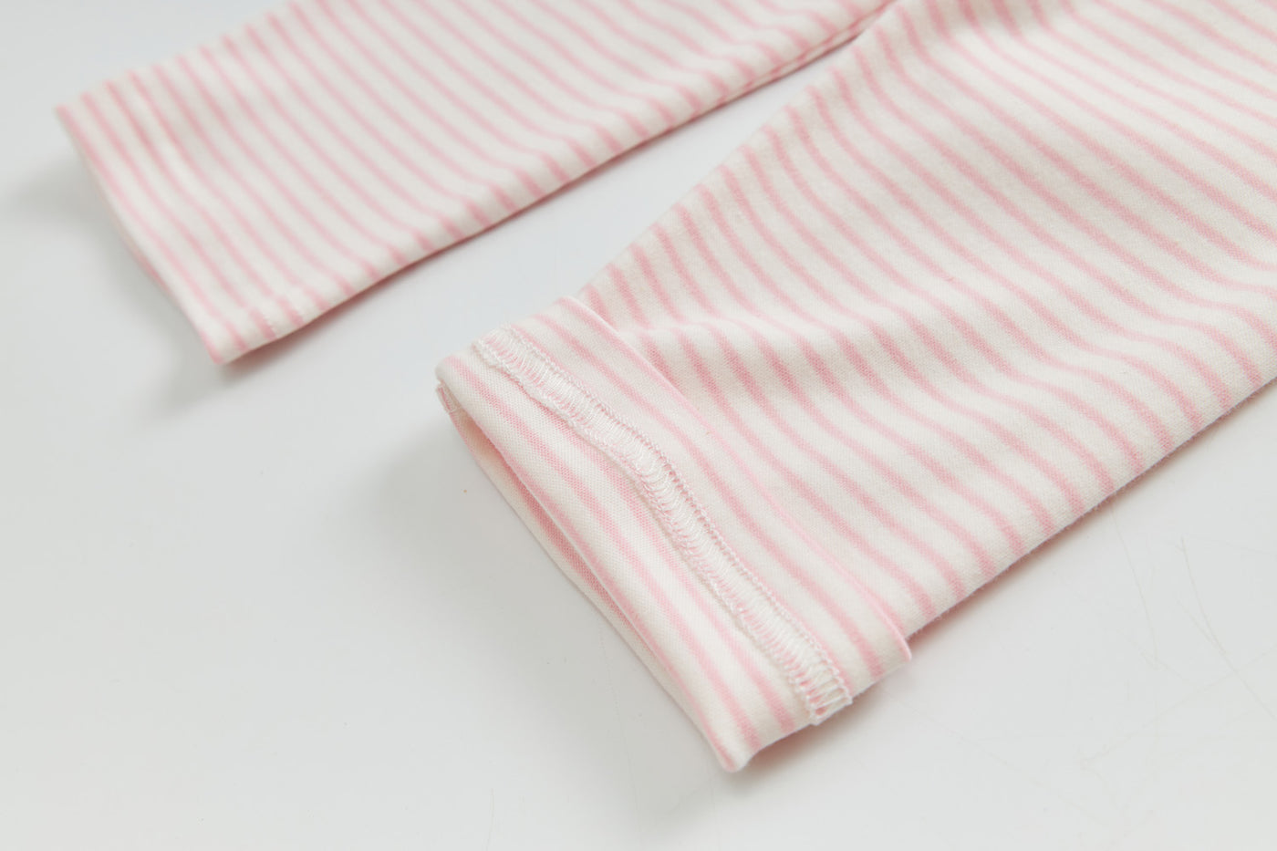 Baby Kids Pajamas Rainbow Unicorn Printed Top w Pink Stripe Pants Set - Little Kooma