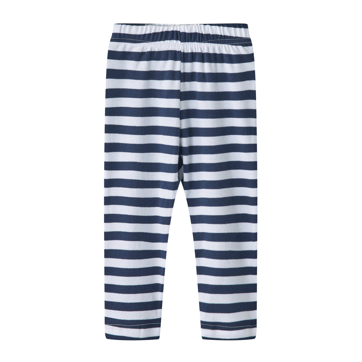 Baby Kids Pajamas Crane Grey Top n Stripe Pants Set - Little Kooma