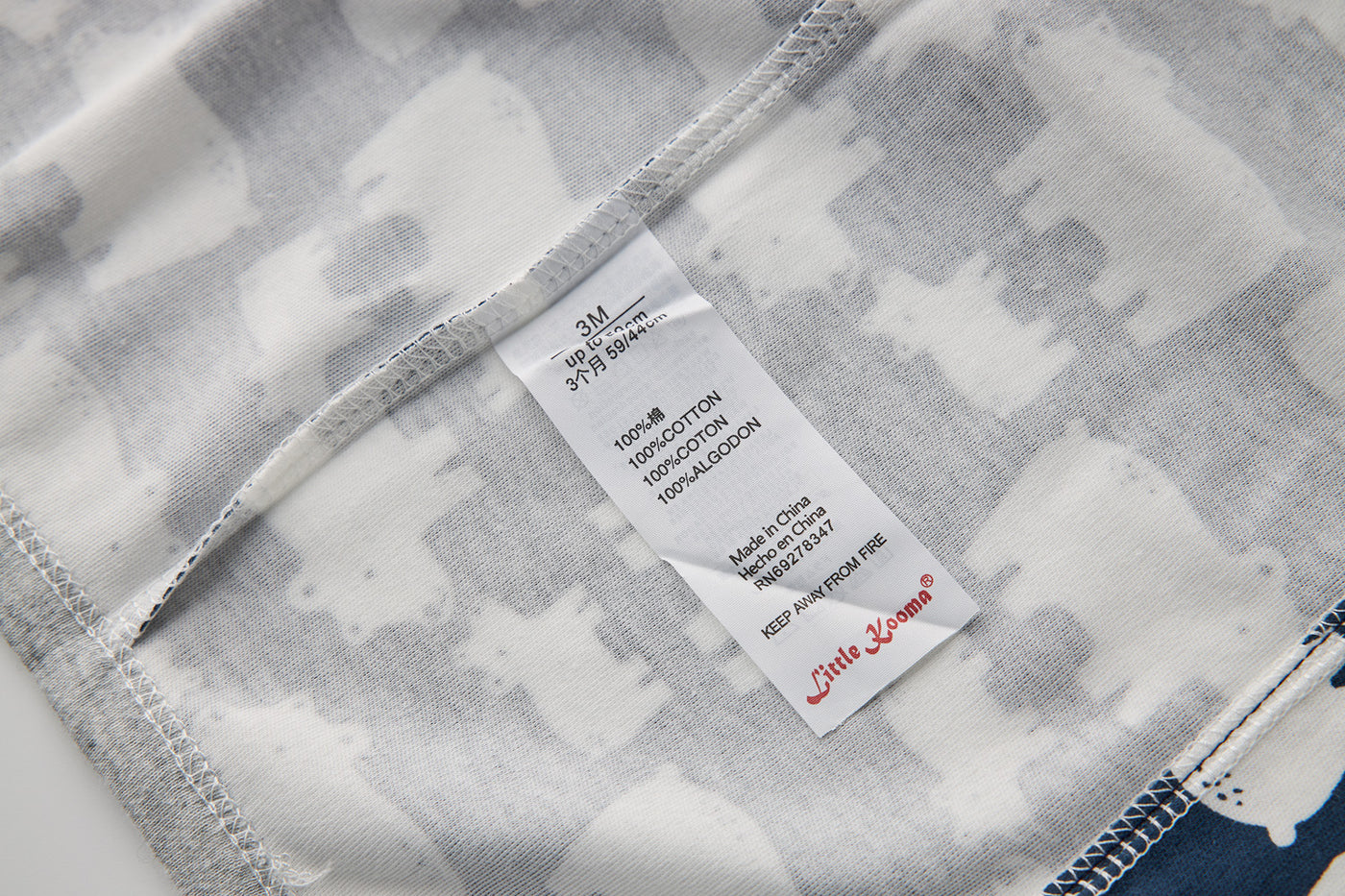 Baby Boy Polar Bear Prints Romper - Little Kooma
