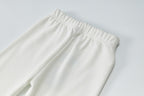Baby Kids Plain White Long Pants 100% Cotton Bottom National Day Outfit 2022 - Little Kooma