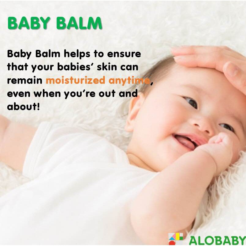 ALOBABY Baby Balm (19g) - Indoors and Outdoors Organic Baby Moisturizer - Little Kooma