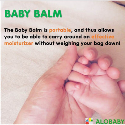 ALOBABY Baby Balm (19g) - Indoors and Outdoors Organic Baby Moisturizer - Little Kooma
