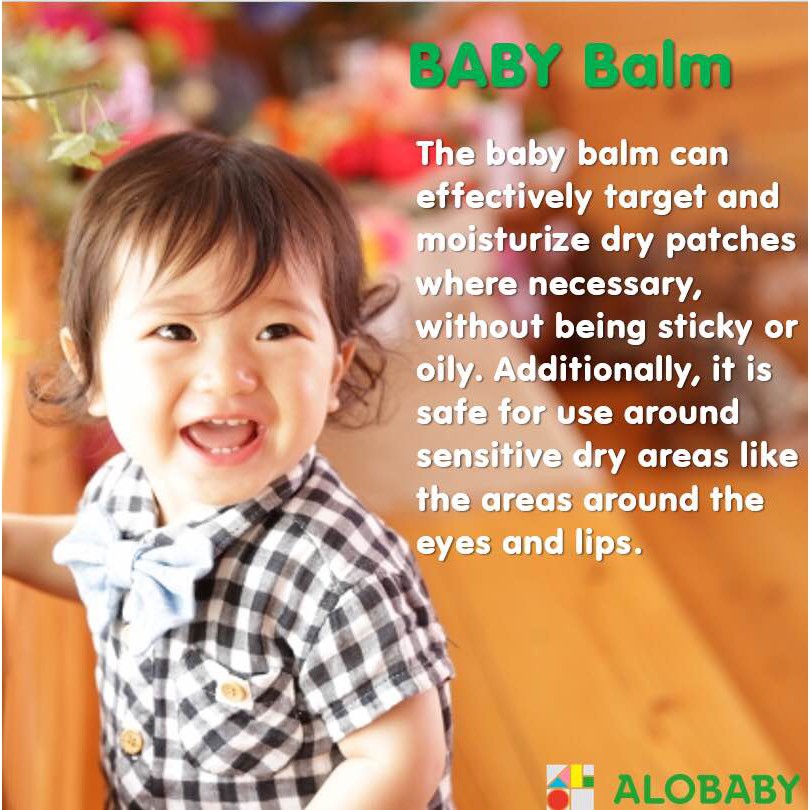 ALOBABY Baby Balm (19g) - Indoors and Outdoors Organic Baby Moisturizer - Little Kooma