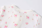 Baby Embroidered Bee Two Way Zip Sleepsuit All In One Jumpsuit - Little Kooma