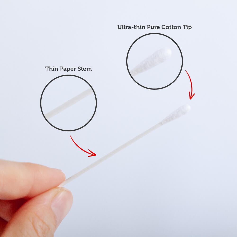 Suzuran Baby ANTIBACTERIAL COTTON SWAB 180 PCS - Little Kooma