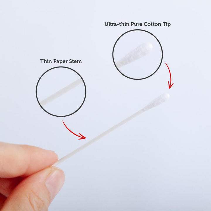 Suzuran Baby ANTIBACTERIAL COTTON SWAB 180 PCS - Little Kooma
