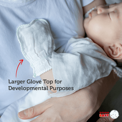 Suzuran Baby GAUZE GLOVE 2 PAIRS - Little Kooma