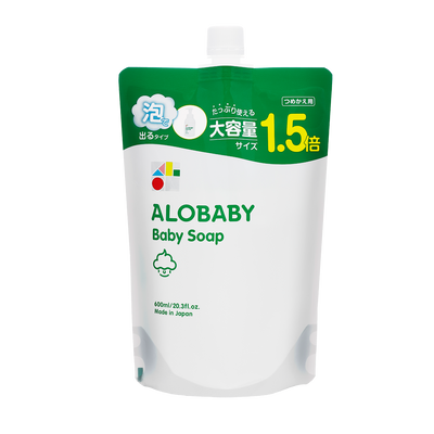 Alobaby Baby Soap (400ml/600ml) - Organic Head to Toe Washes - Little Kooma