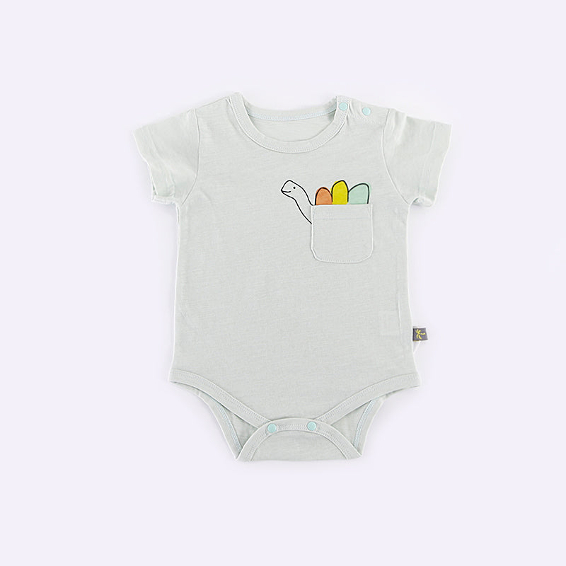 Baby Dinosaur In The Pocket Bodysuit - 0902 - Little Kooma