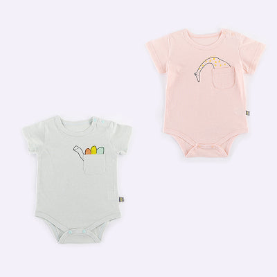 Baby Dinosaur In The Pocket Bodysuit - 0902 - Little Kooma