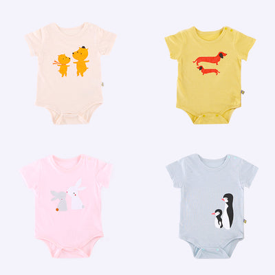 Baby Bodysuit Animal Brothers n Sisters - 1006 - Little Kooma