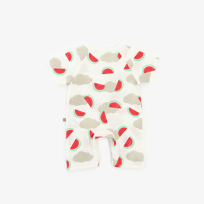Baby Fruits Gauze Romper Front Buttons - 1006 - Little Kooma