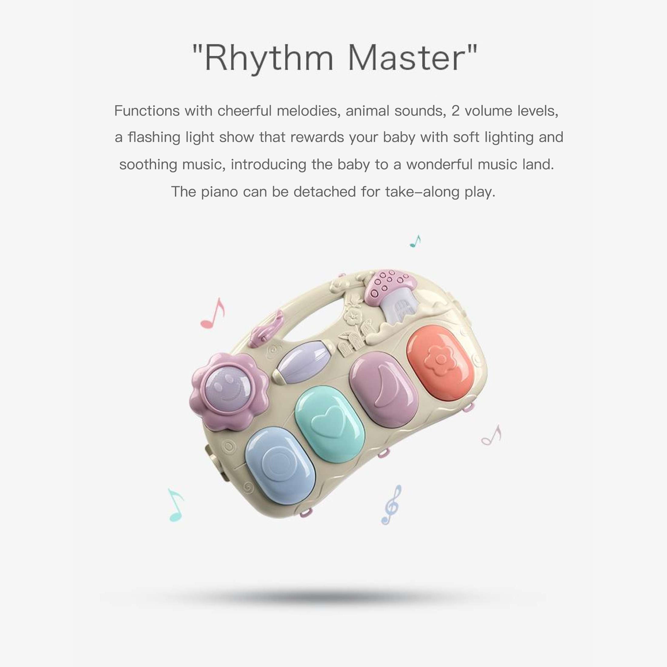 Babycare Baby Play Mat Toys Musical Piano Activity Gym Little Kooma