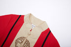 Baby Kids Boys Fake Two Piece Cheongsam Set Red Top n Black Shorts CNY Chinese New Year Outfit - Little Kooma