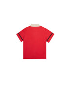 Baby Kids Boys Fake Two Piece Cheongsam Set Red Top n Black Shorts CNY Chinese New Year Outfit - Little Kooma