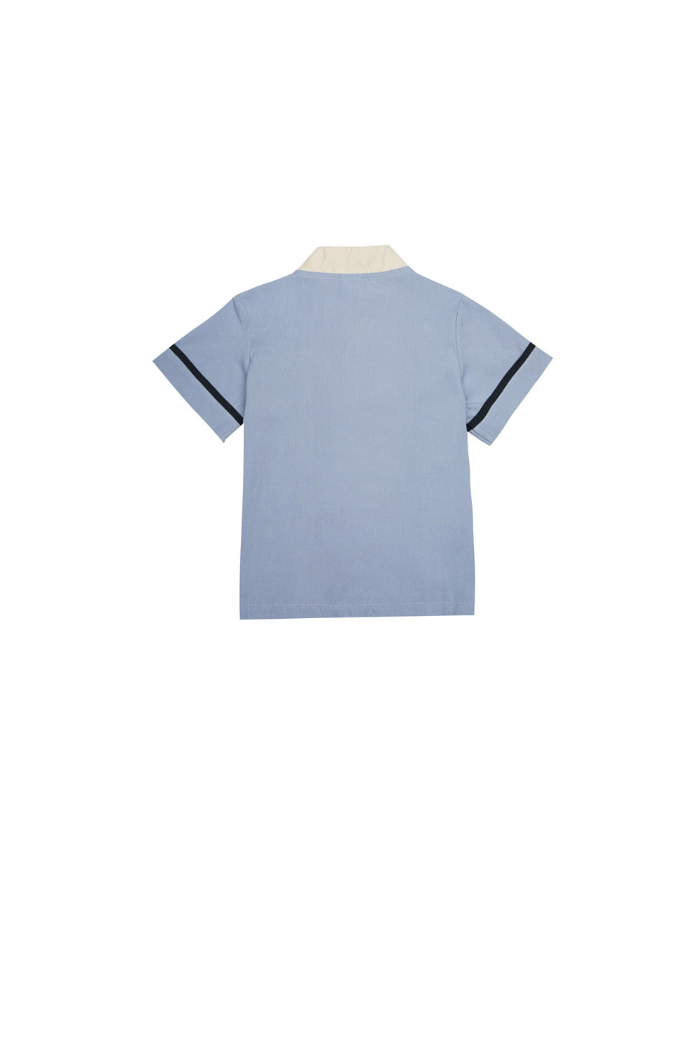 Baby Kids Boys Fake Two Piece Cheongsam Set Blue Top n Black Shorts CNY Chinese New Year Outfit - Little Kooma