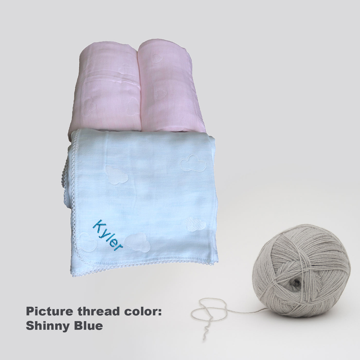 Baby Personalised 5 Layers Super Soft Muslin Blanket - Little Kooma