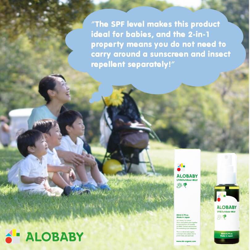 ALOBABY UV & Outdoor Mist [2-in-1 Sunscreen and Insect Repellent] - Little Kooma